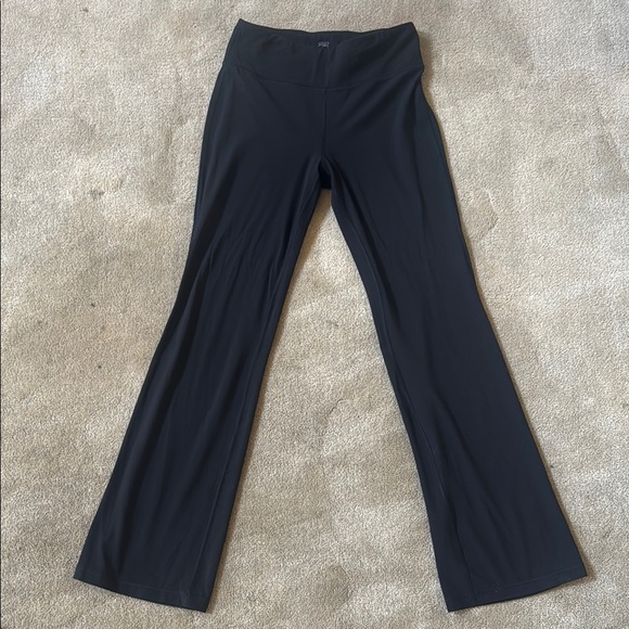 Athleta Girl high rise chit chat flare Black Leggings pant XXL/16 - Picture 1 of 12